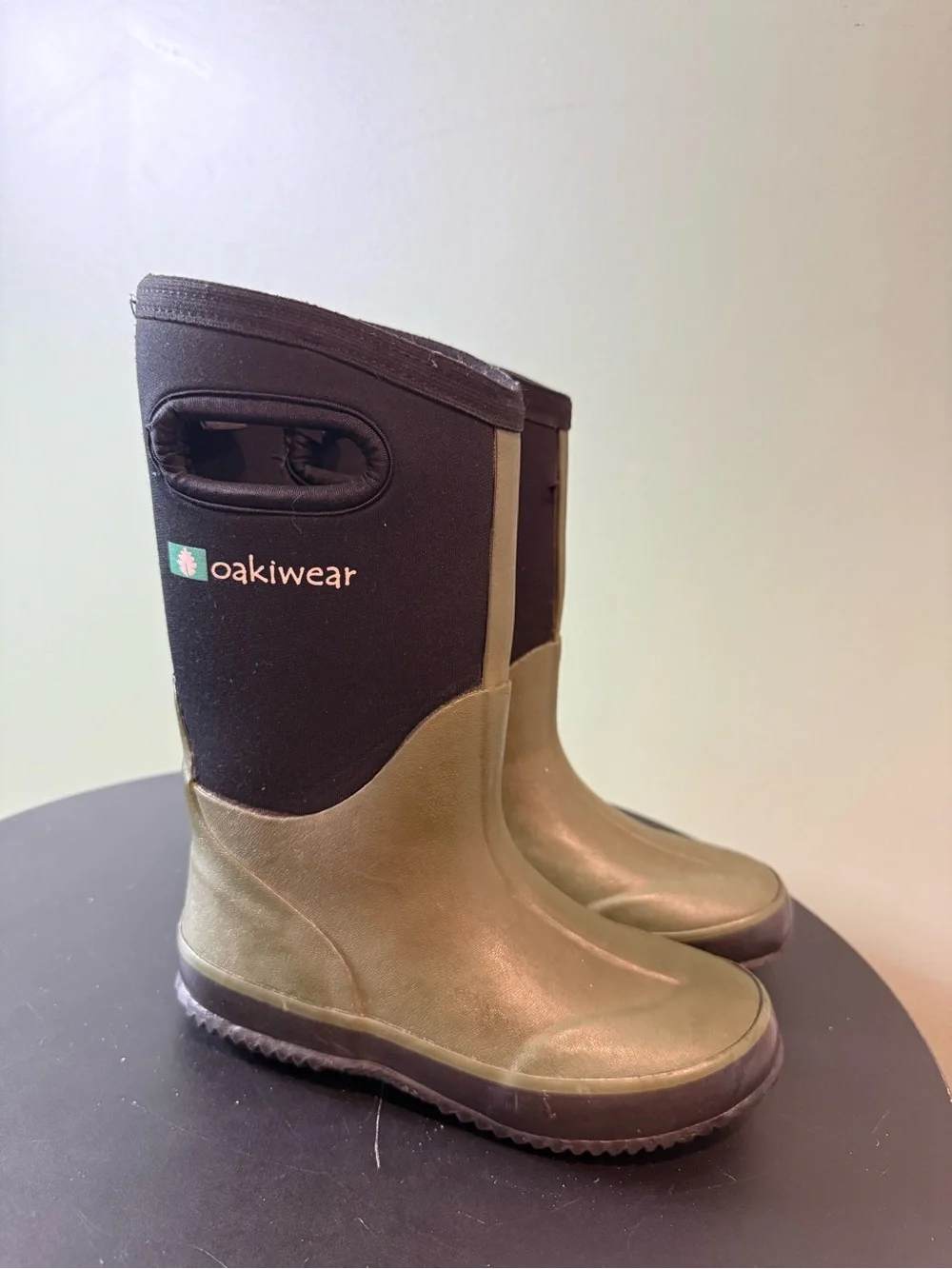 OAKI Kid's Neoprene Rain Boots, Snow Boots, Muck Boots 13 sz